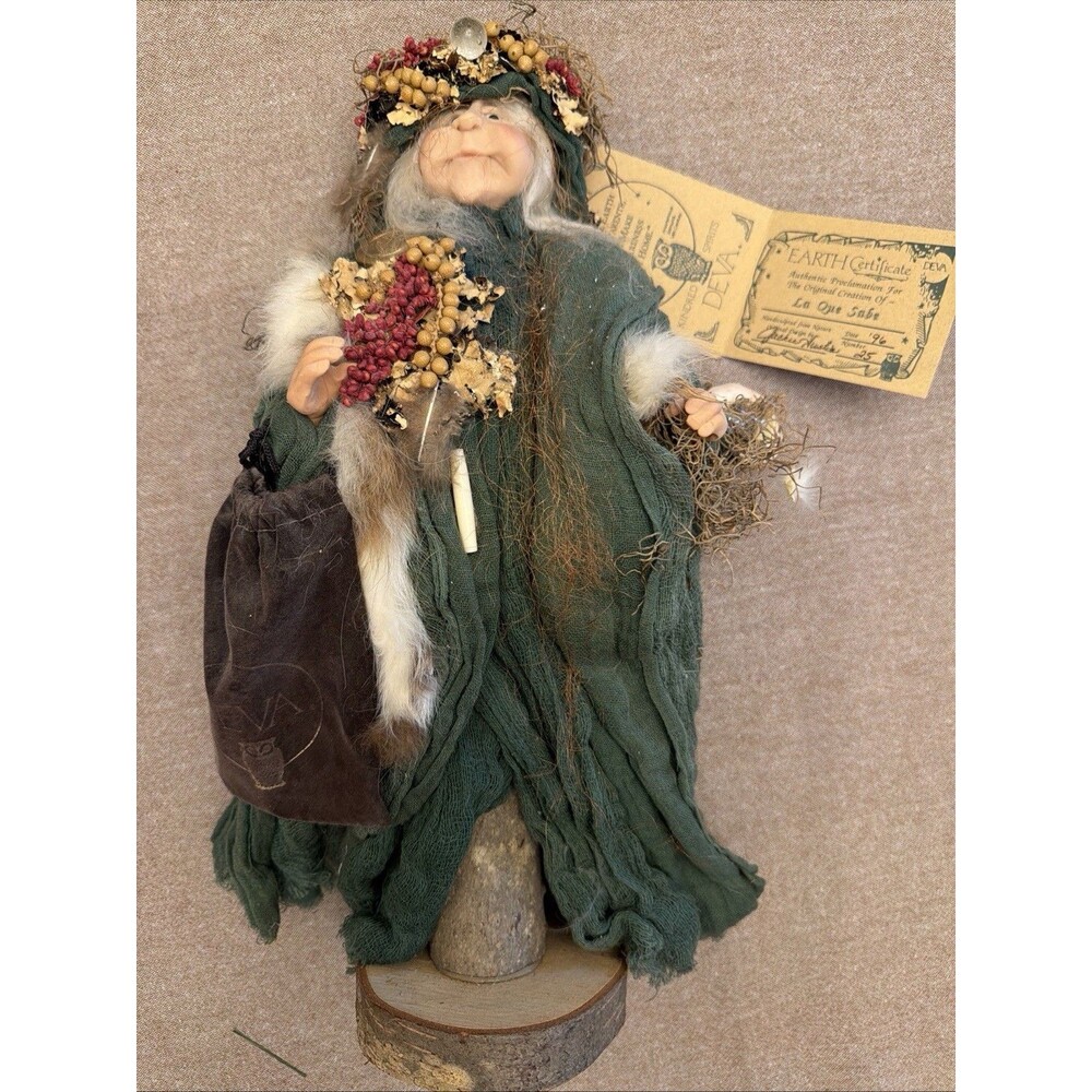 Vintage Jackie Austin Signed La Que Sabe Deva Doll #25